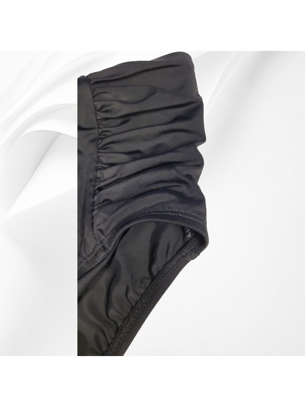 Plus-Size Black Swim Briefs (NWT) - Picture 2 of 3